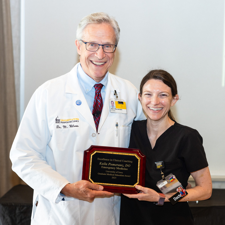 Excellence in Clinical Coaching Award 3