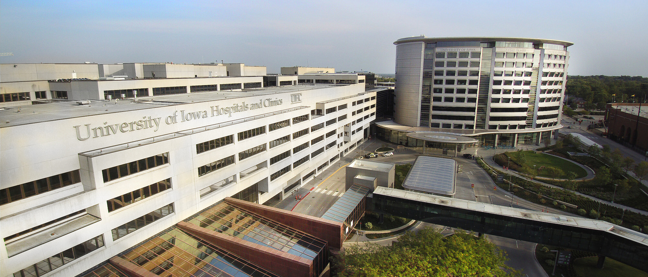 UI Health Care university campus exterior